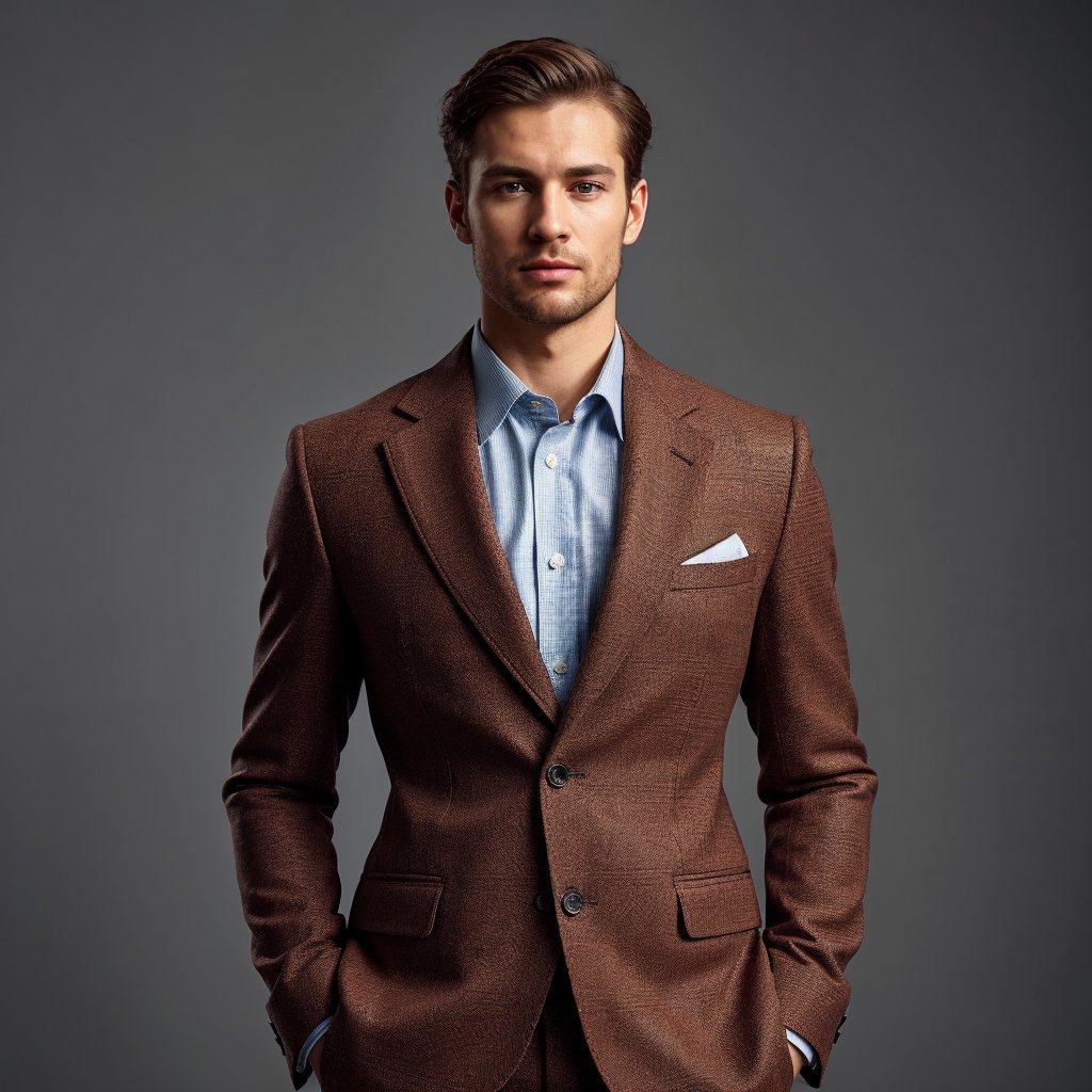 Brown Tweed Jacket - ABR Custom Tailors