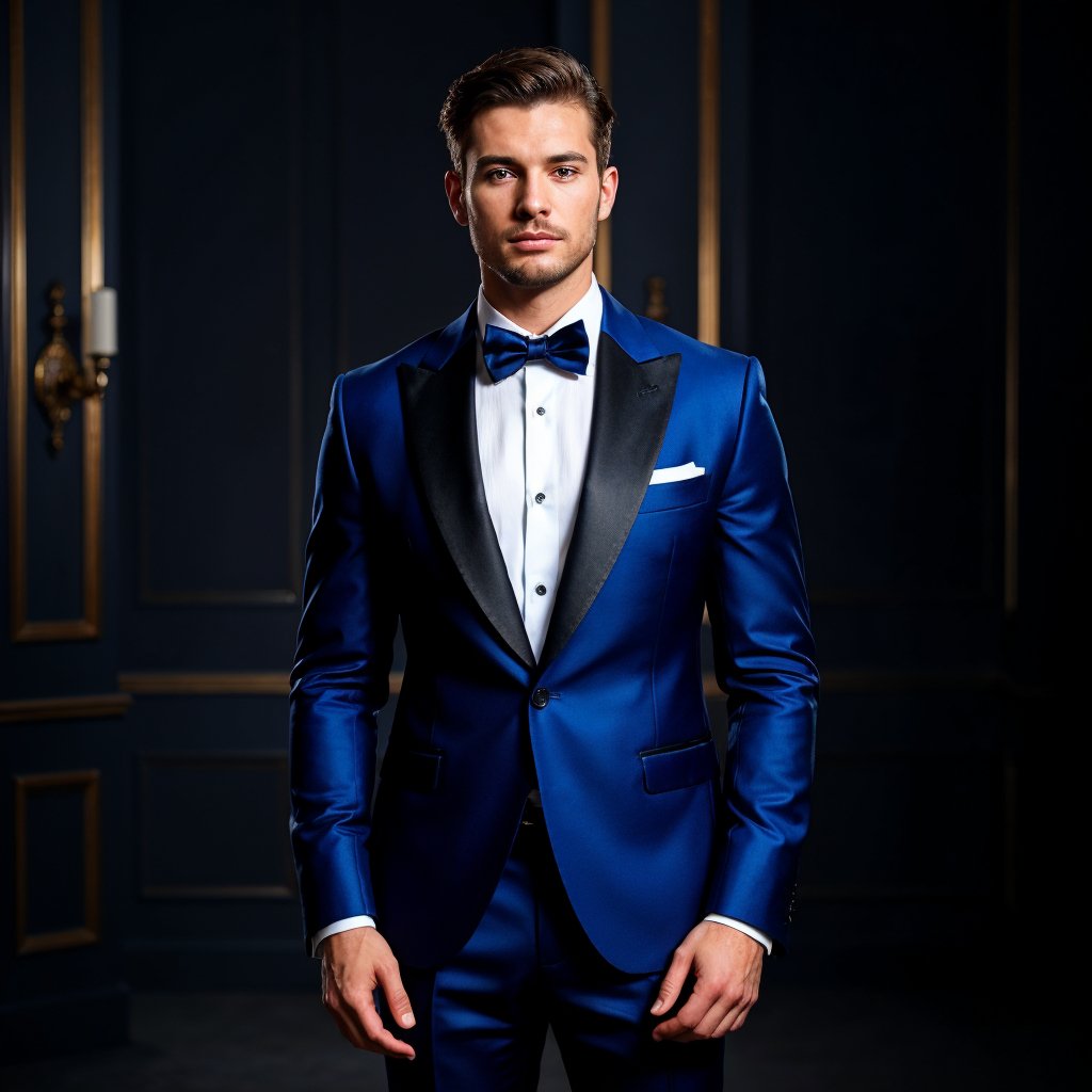 Royal Blue Tuxedo - ABR Custom Tailors