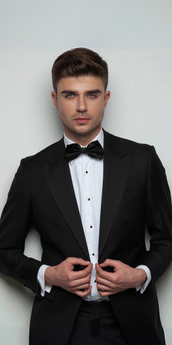 Sophisticated Black Tuxedo Ensemble Rental Collection – Custom