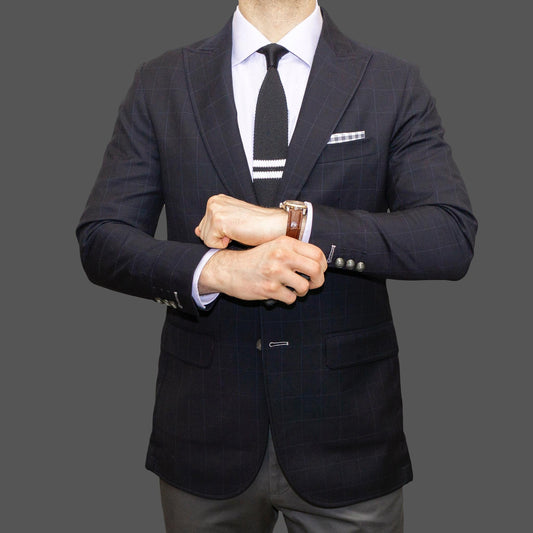 Custom Made Black Suit - FastFitTailors