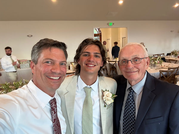 Three generations, one wedding