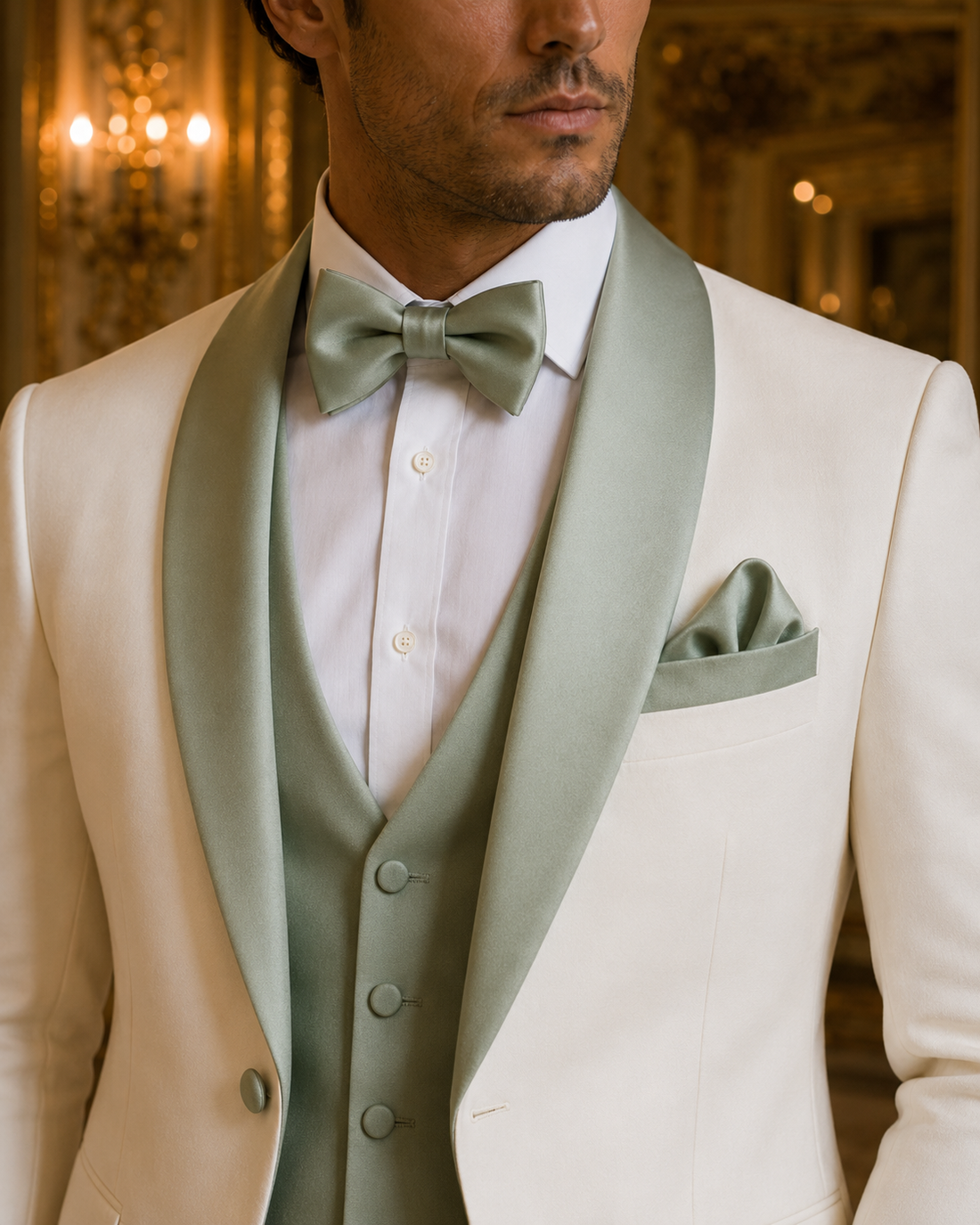 Ivory & Mint Signature Tuxedo