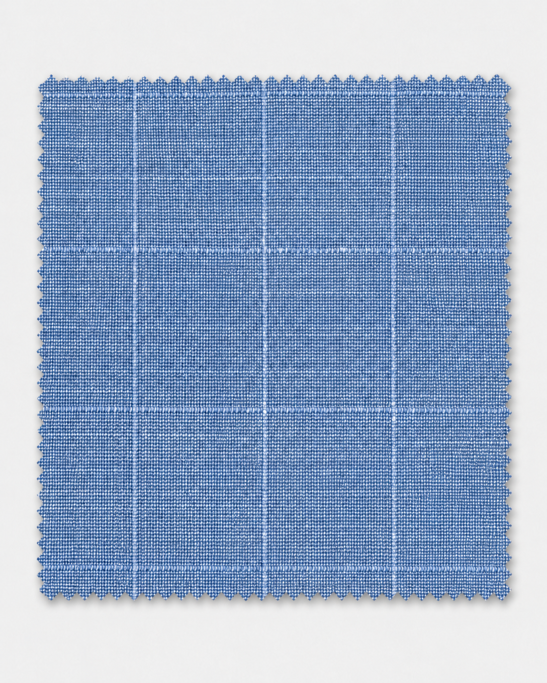 Powder Blue Subtle Satellite Pattern Suit Fabric swatch
