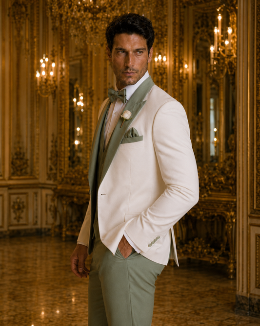 Ivory & Sage Signature Tuxedo