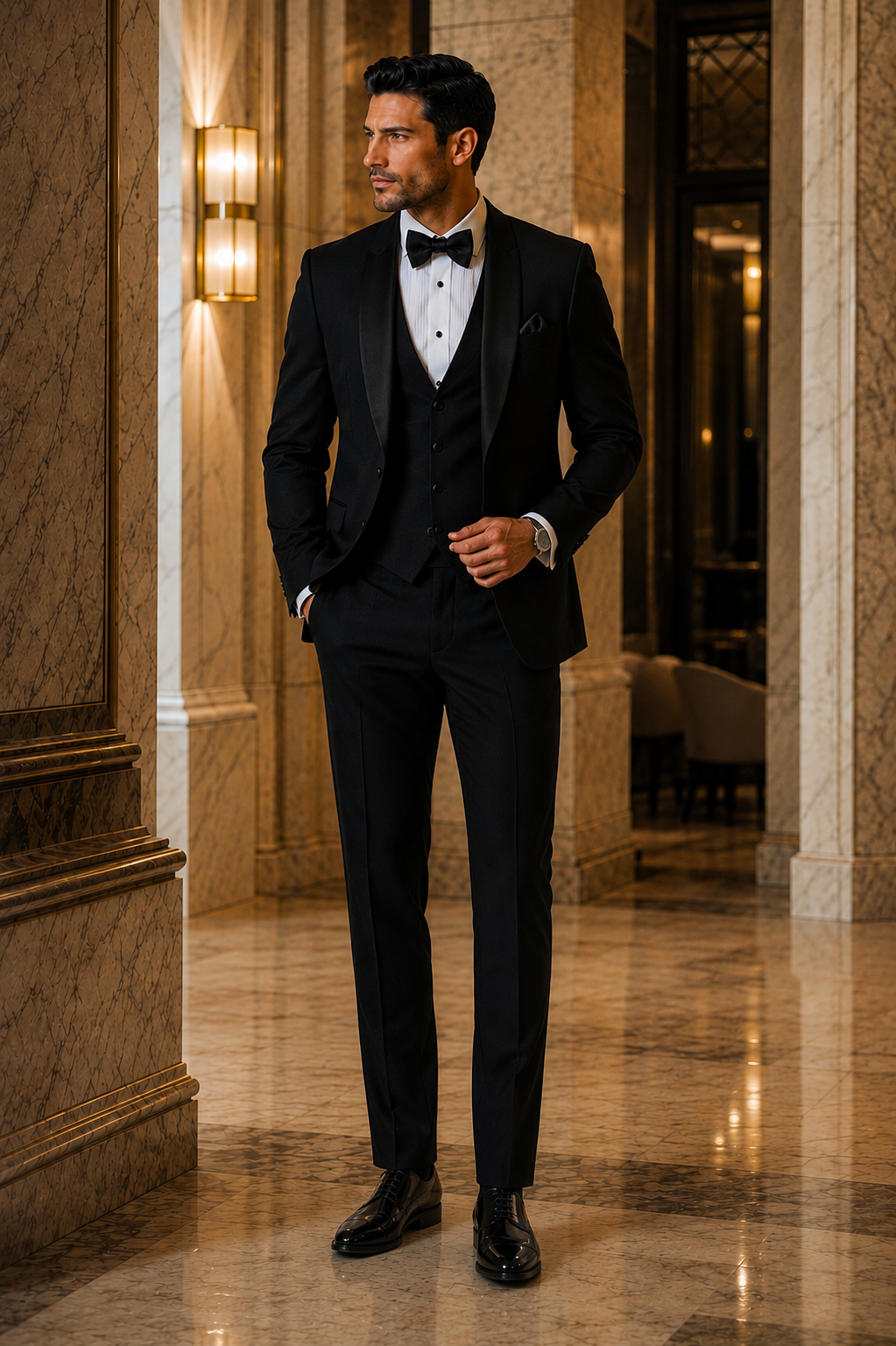 Signature Black Shawl Tuxedo