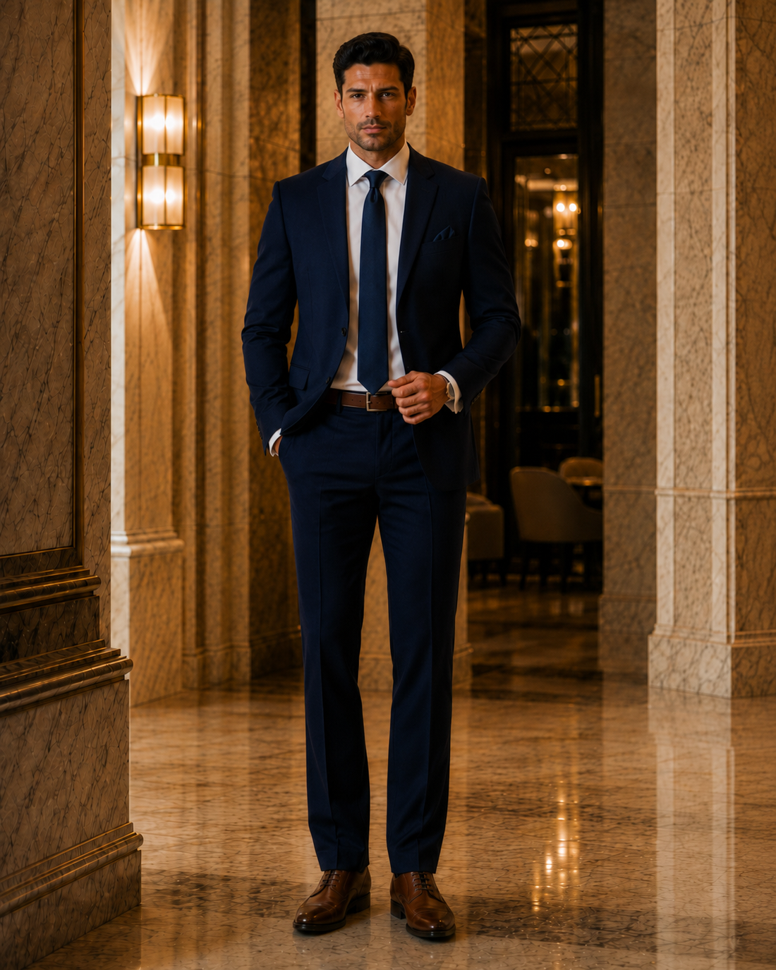 Signature Navy Classic Suit