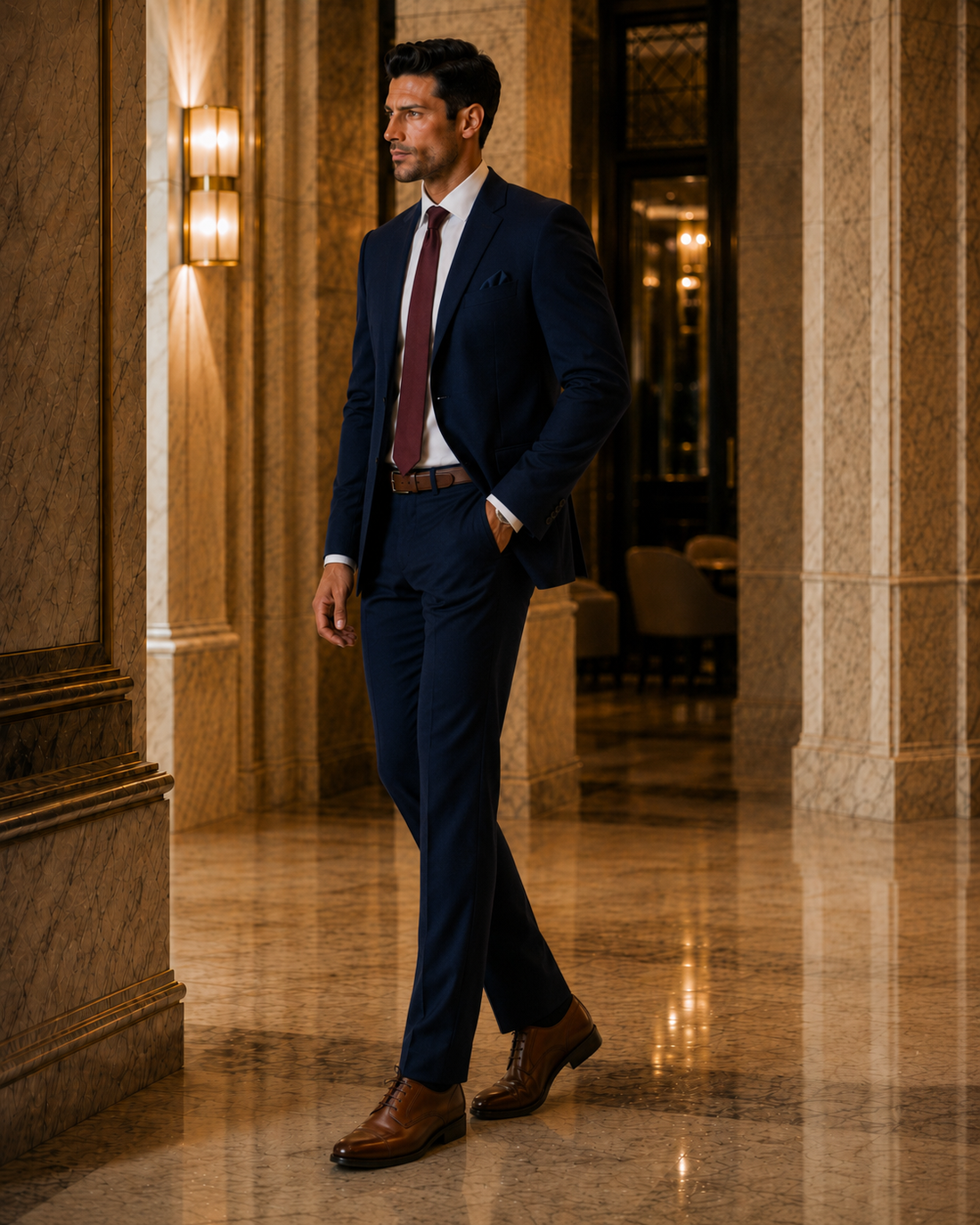 Signature Navy Classic Suit