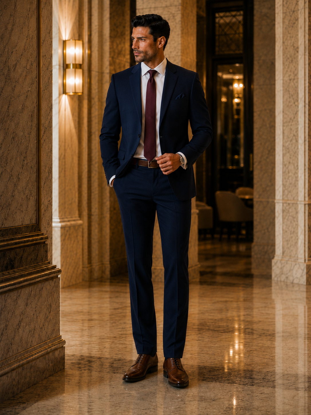 Signature Navy Classic Suit