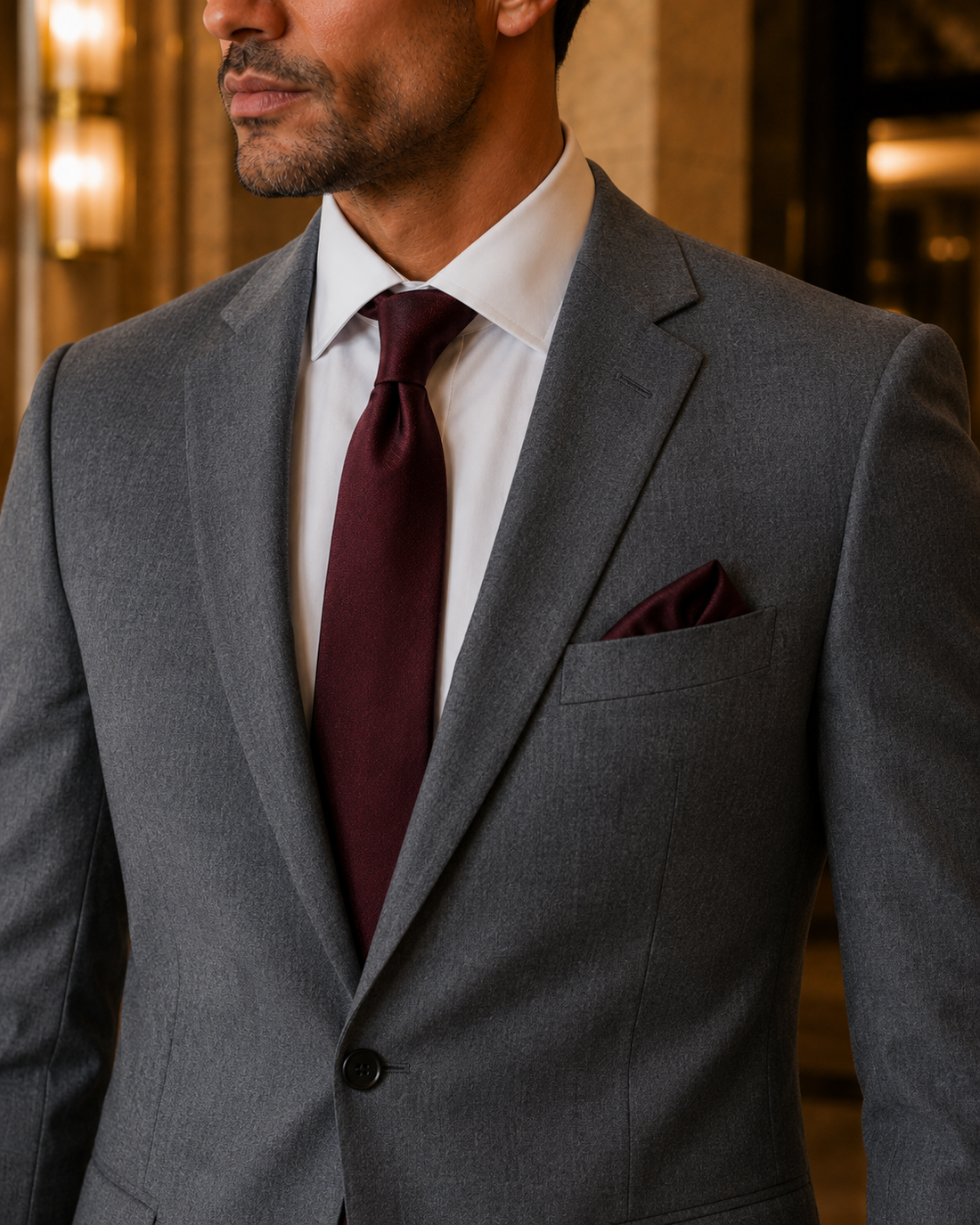 Signature Steel Grey Suit