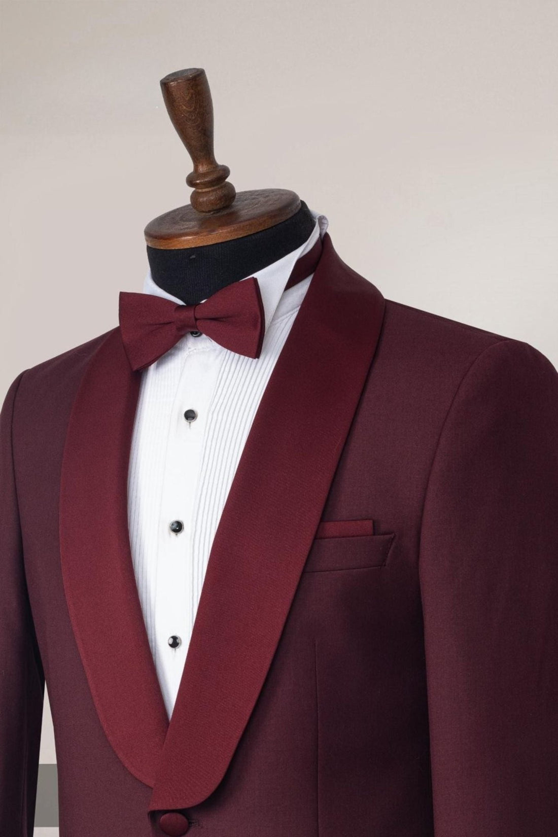 Burgundy Luxe Tuxedo Package – Make a Bold Statement at Prom - ABR Custom Tailors