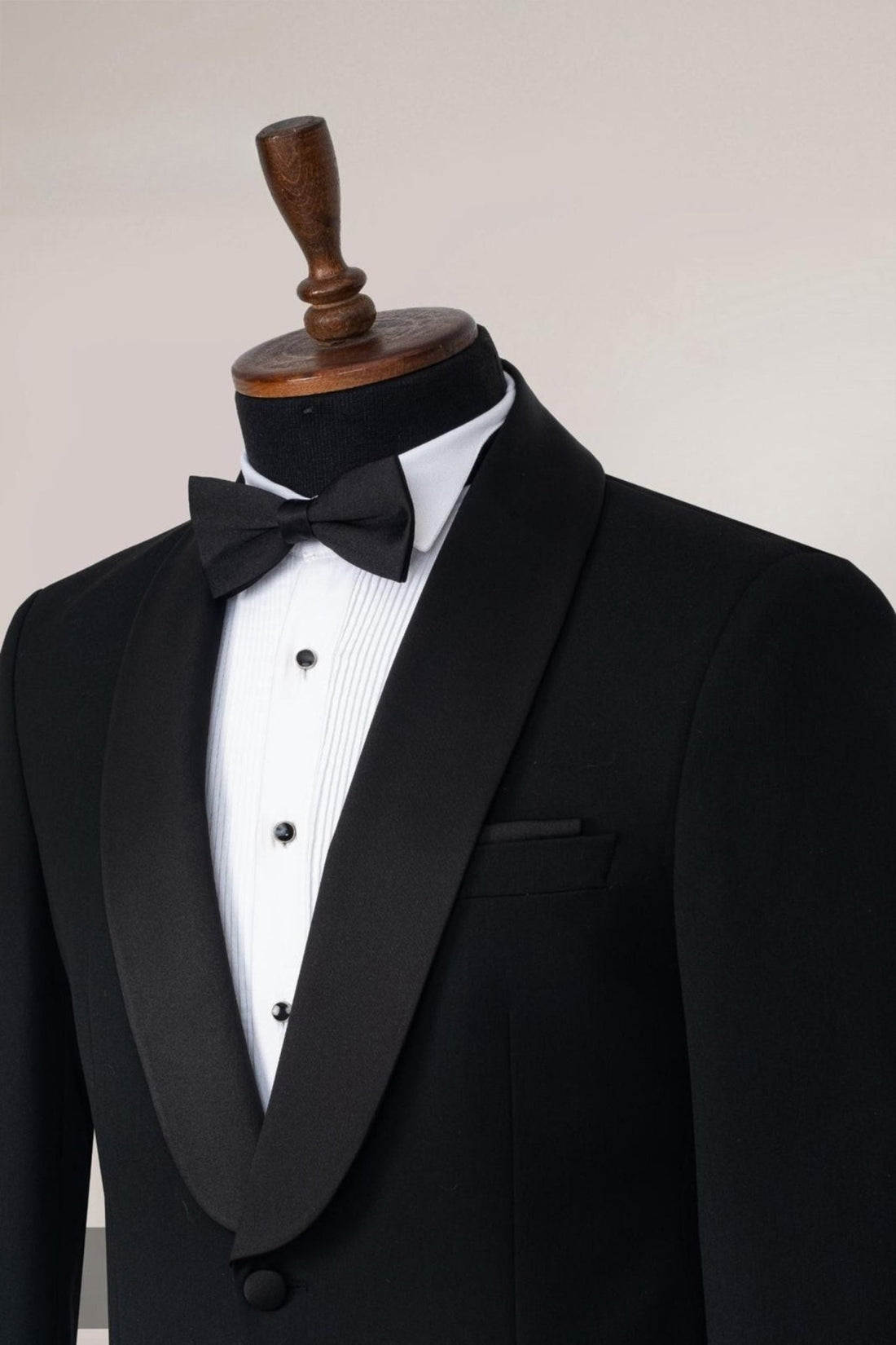 Classic Black Shawl Tuxedo Package – Timeless Elegance for Prom - ABR Custom Tailors