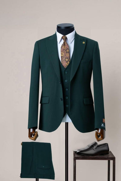 emerald thirteen リネンセットアップ The Emerald Classic Suit - MTM Collection – ABR Custom Tailors