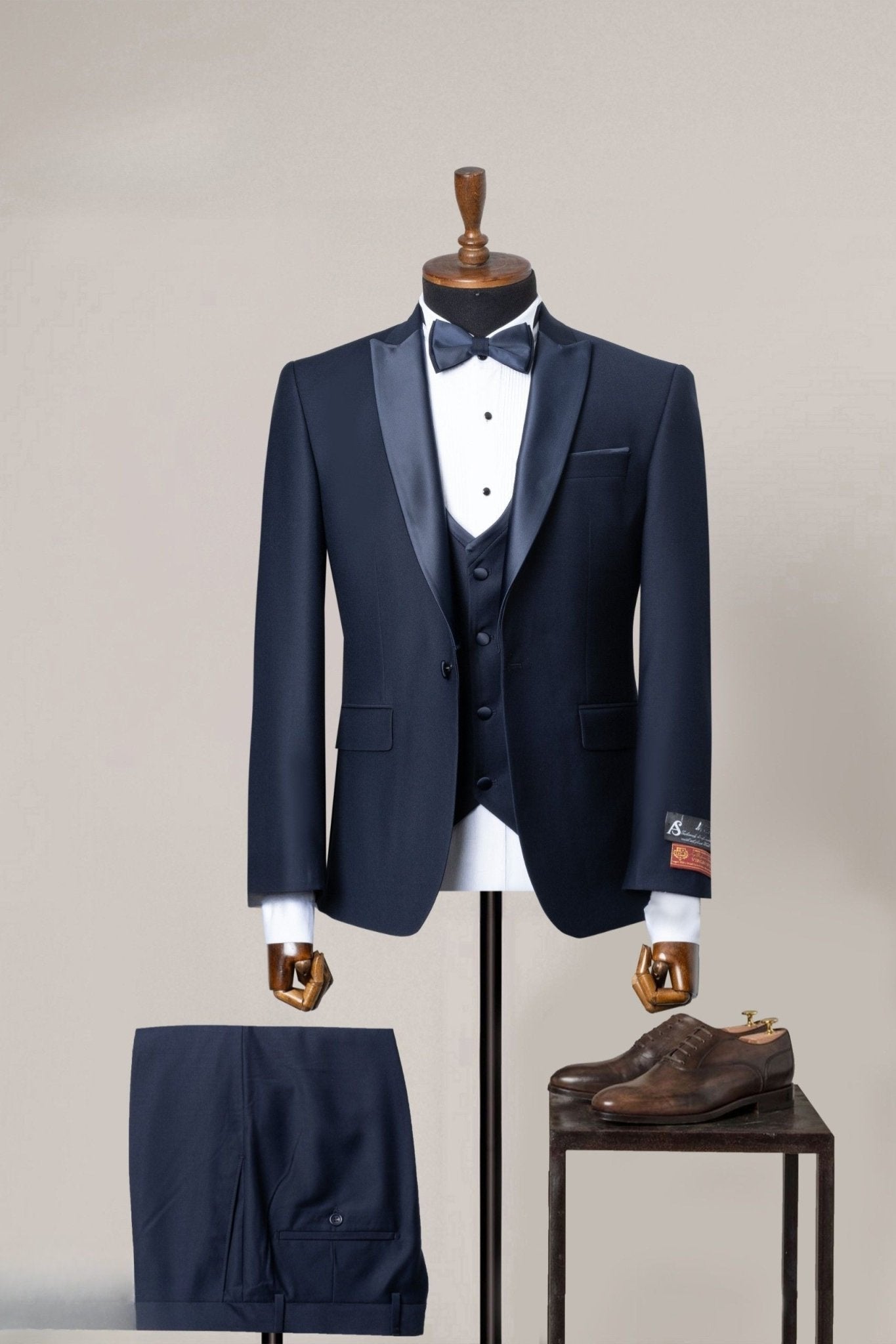 The Midnight Navy Tuxedo - MTM Collection - ABR Custom Tailors