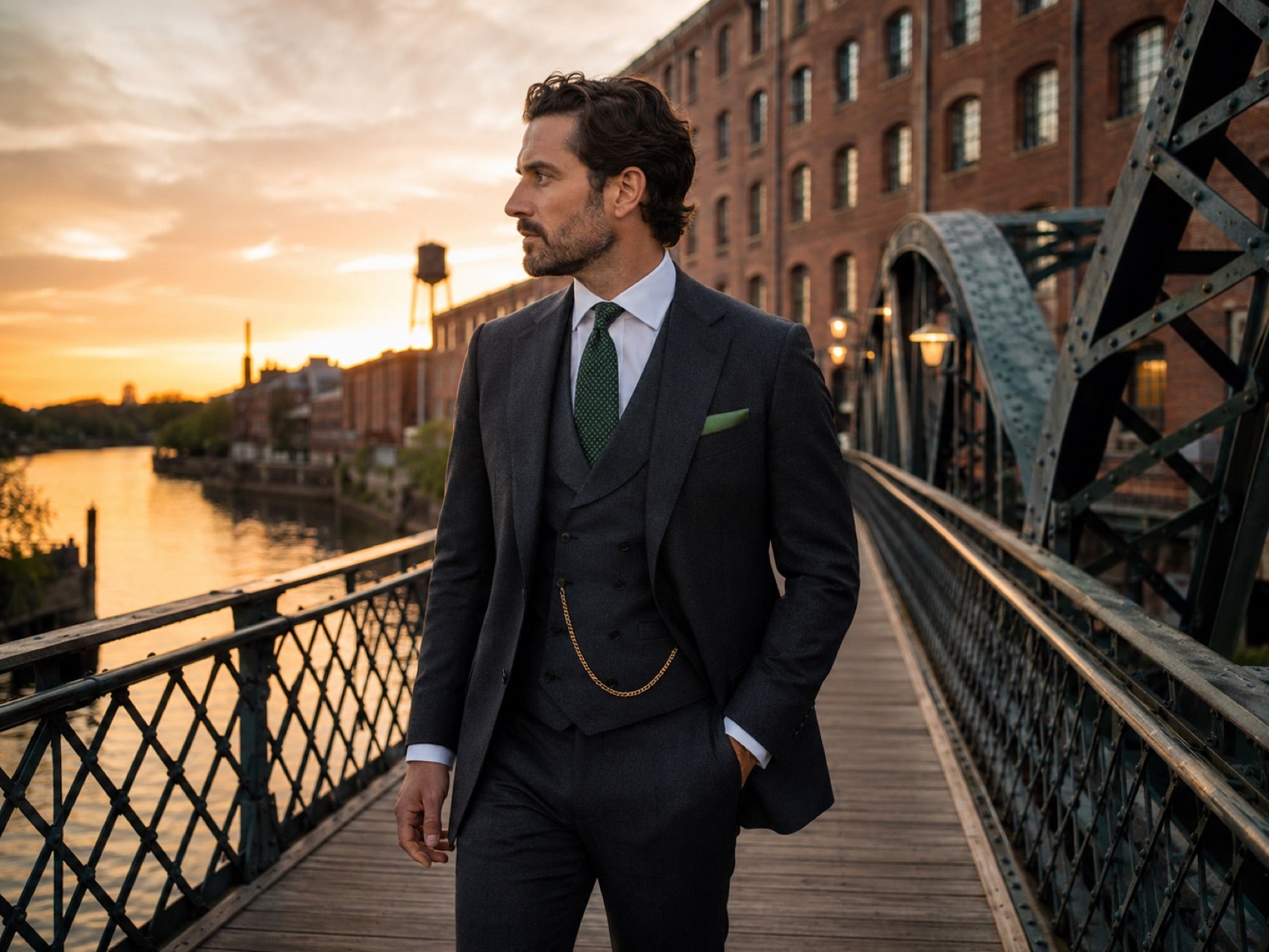 The River District, suited