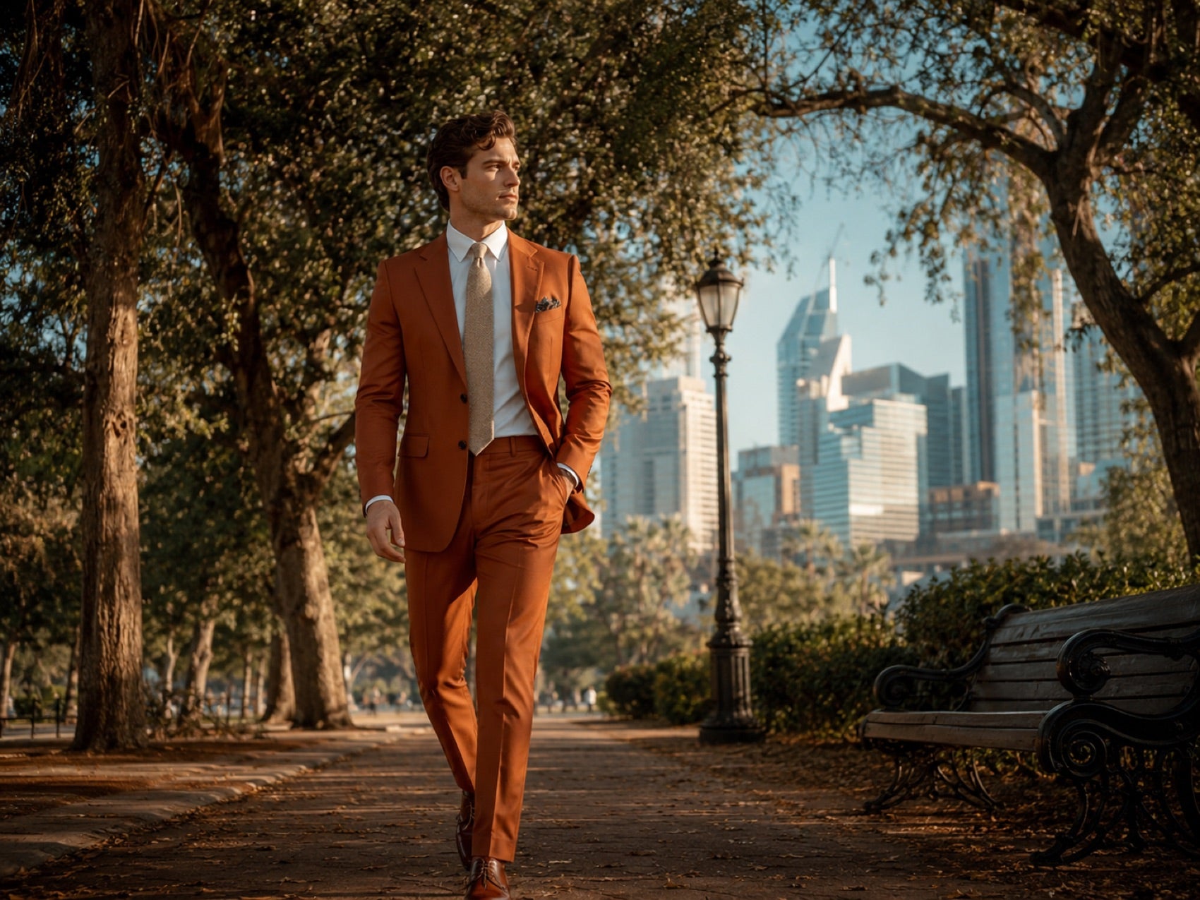 Oak City mornings, tailored