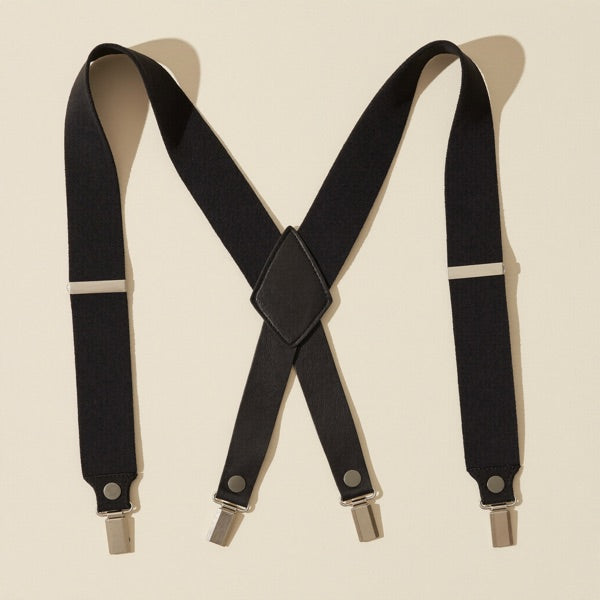 Black suspenders